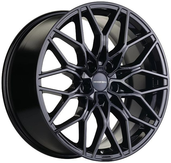 Khomen KHW1902 Black Matt 5*108 8.5xR19 ET48 DIA60.1