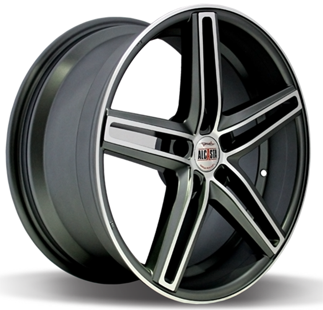 Alcasta M43 BKF 5*114,3 6.5xR16 ET45 DIA66.1