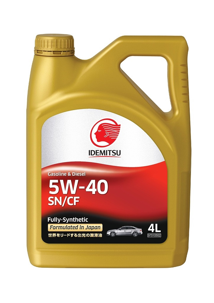 Масло моторное Idemitsu 5W40 30015048-746 SN FULLY-SYNTHETIC 4л